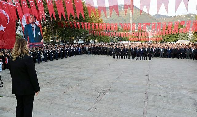 Ulu Önder Atatürk, Ordu'da törenlerle anıldı