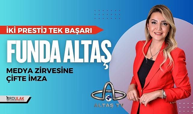Funda Altaş Şimşit’e çifte gurur: ASİAD ve Anadolu Medya Ödülleri’nden büyük onur