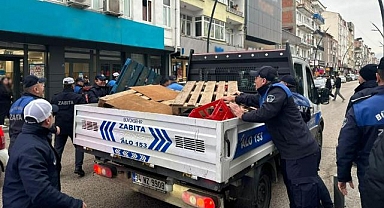 Ordu’da kaldırım işgaline geçit yok