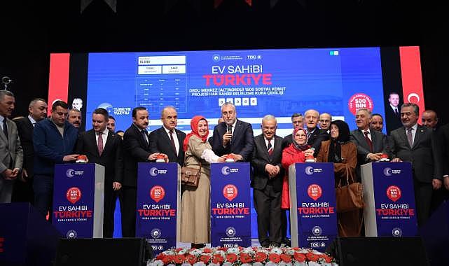 Ordu’da TOKİ kuraları çekildi: 3 bin 334 konutun hak sahipleri belirlendi