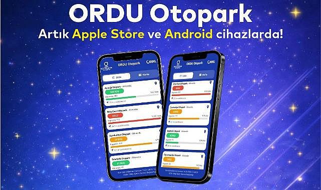 Otoparkta yer var mı? sorusu tarih oluyor! "Ordu otopark" uygulaması hizmette