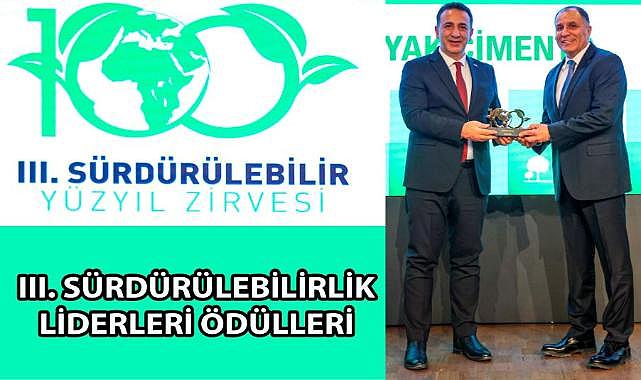 OYAK Çimento’ya sürdürülebilirlikte büyük ödül