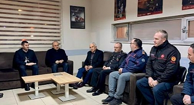 Yeni Yıla Görev Başında Giren Kahramanlara Moral Ziyareti