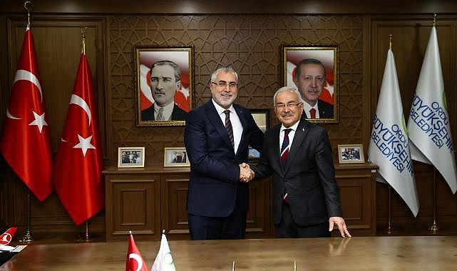 Büyükşehir Bakan Işıhan'ı ağırladı