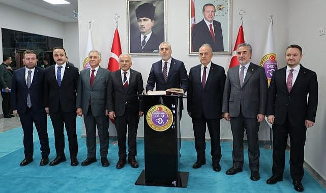 Çalışma ve Sosyal Güvenlik Bakanı Işıkhan Ordu'da