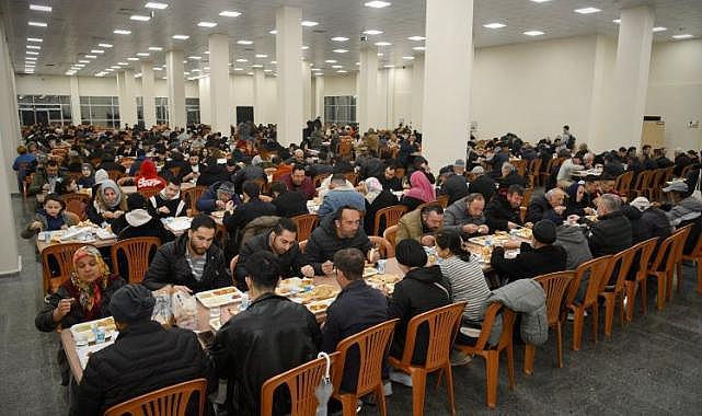 Giresun Belediyesi’nin iftar sofrasında birlik ve beraberlik atmosferi yaşandı