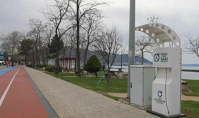 Ordu’da engelli şarj istasyonları yenilendi