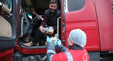 Ordu’da Şoförlere Ramazan Desteği