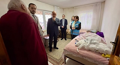 Vali Erol'dan "Evde Sağlık" teftişi