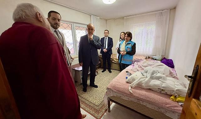 Vali Erol'dan "Evde Sağlık" teftişi