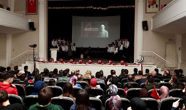 İstiklal Marşı’nın Kabulü ve Mehmet Akif Ersoy’u anma programı yapıldı
