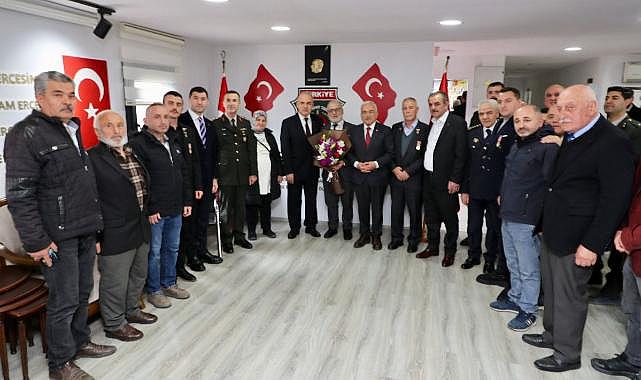 Şehit aileleri ve gazilerimiz ziyaret edildi 