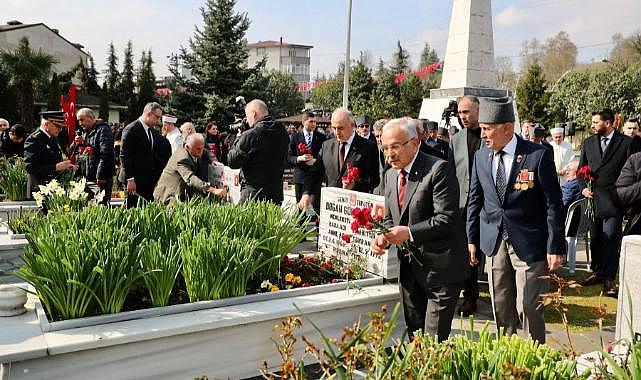 Şehitlerimiz dualarla yad edildi