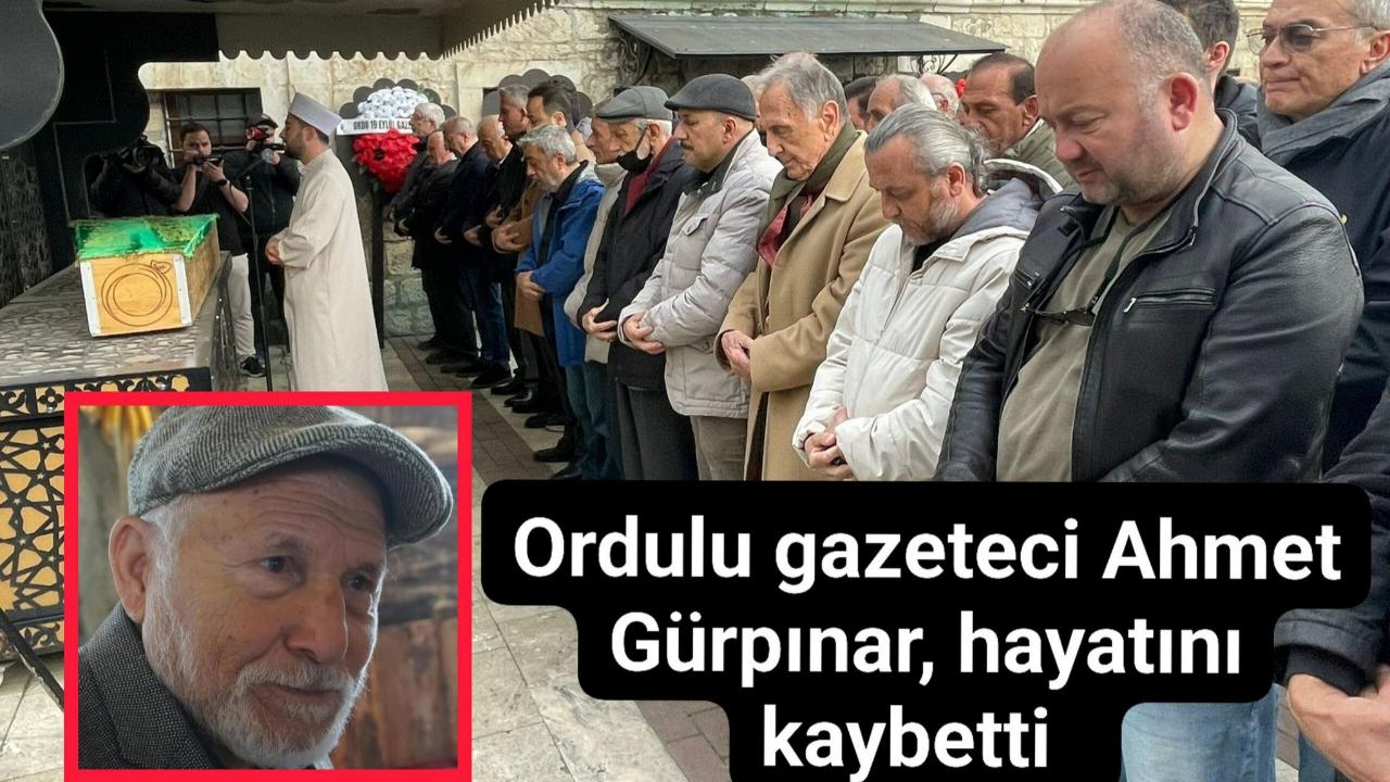 Gazeteci Ahmet Gürpınar Toprağa Verildi