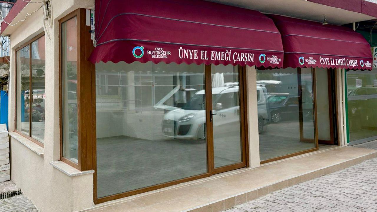 Ünye El Emeği Çarşısı Modern Yüzüyle Haftaya Açılıyor!