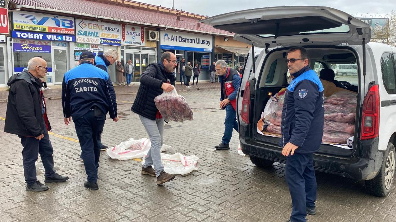 Fatsa Otogarında 200 Kilo Kaçak Et Ele Geçirildi