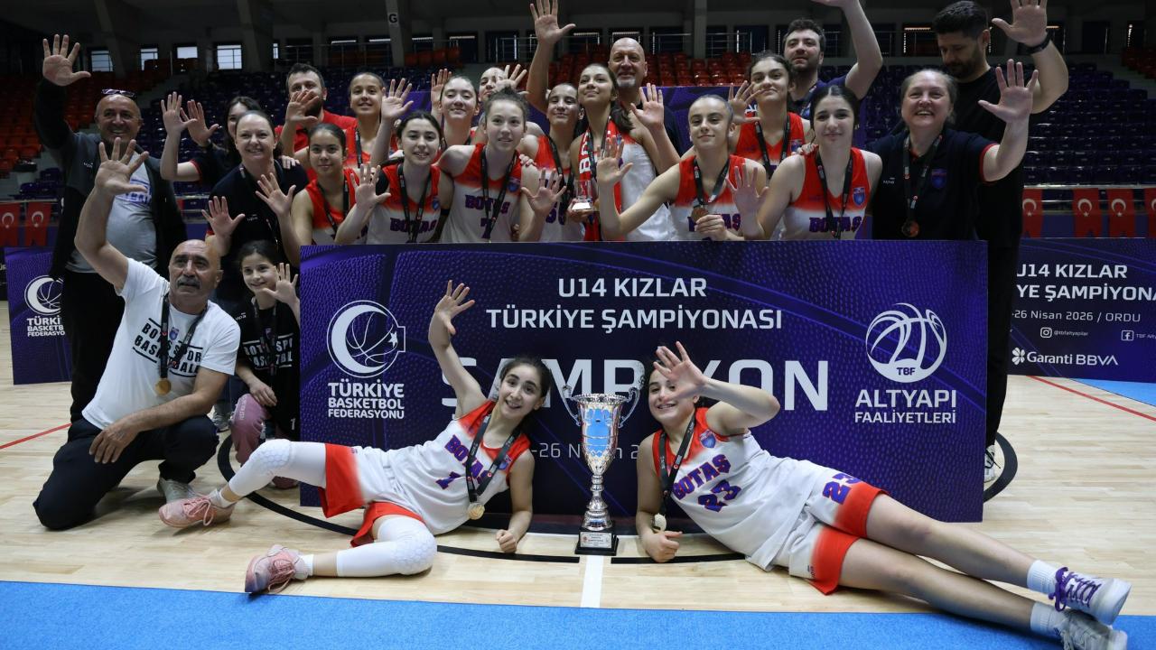 U14 Kızlar Türkiye Şampiyonası Ordu’da tamamlandı
