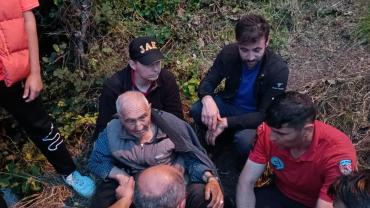81 Yaşındaki Dede Sağ Bulundu