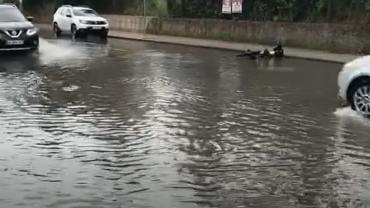 Durugölde Yol Su Altında Kaldı