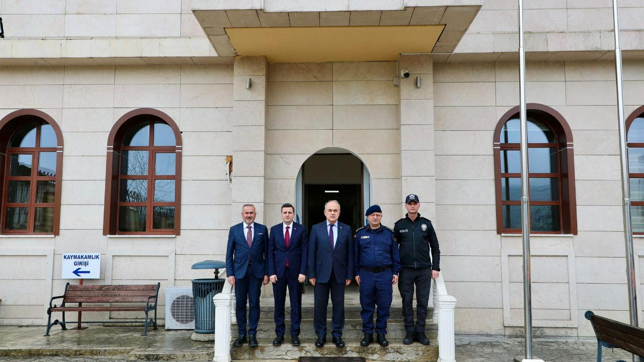 Vali Erol’dan Korgan ve Kumru’ya Ziyaret