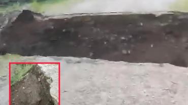 Yalıköy'de Köprü Yolunda Göçük