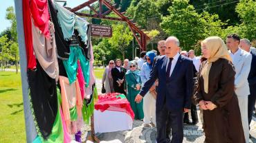“İlmek İlmek Kadın Eli” Sergisi Açıldı