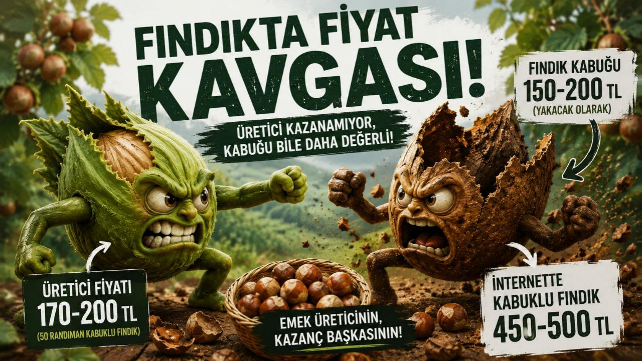 Fındıkta Kabuk Fiyatı, Fındığı Aştı