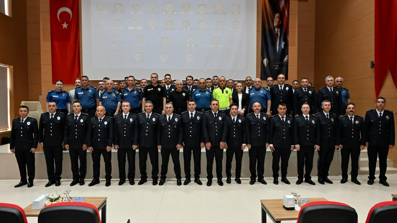 Ordu Emniyetinde Rütbe Terfi Töreni