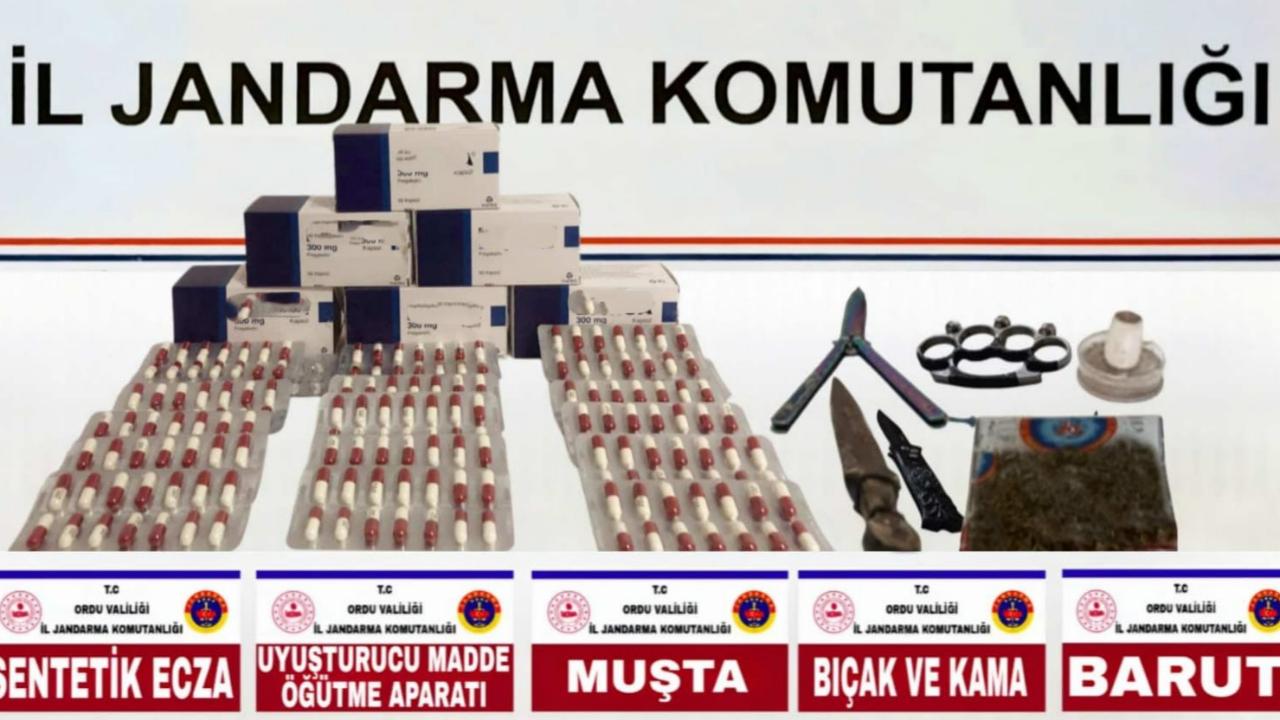 Ordu ve Samsun’da Uyuşturucu Operasyonu: 18 Gözaltı