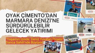 OYAK Çimento’dan Marmara Denizi’ne 100 Yeni Yapay Resif