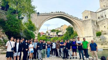 Gaziantepli LGS şampiyonlarına Bosna Hersek ödülü