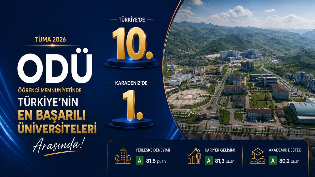 ODÜ Türkiye'nin En İyileri Arasında