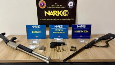 Ordu'da Zehir Tacirleri Tutuklandı