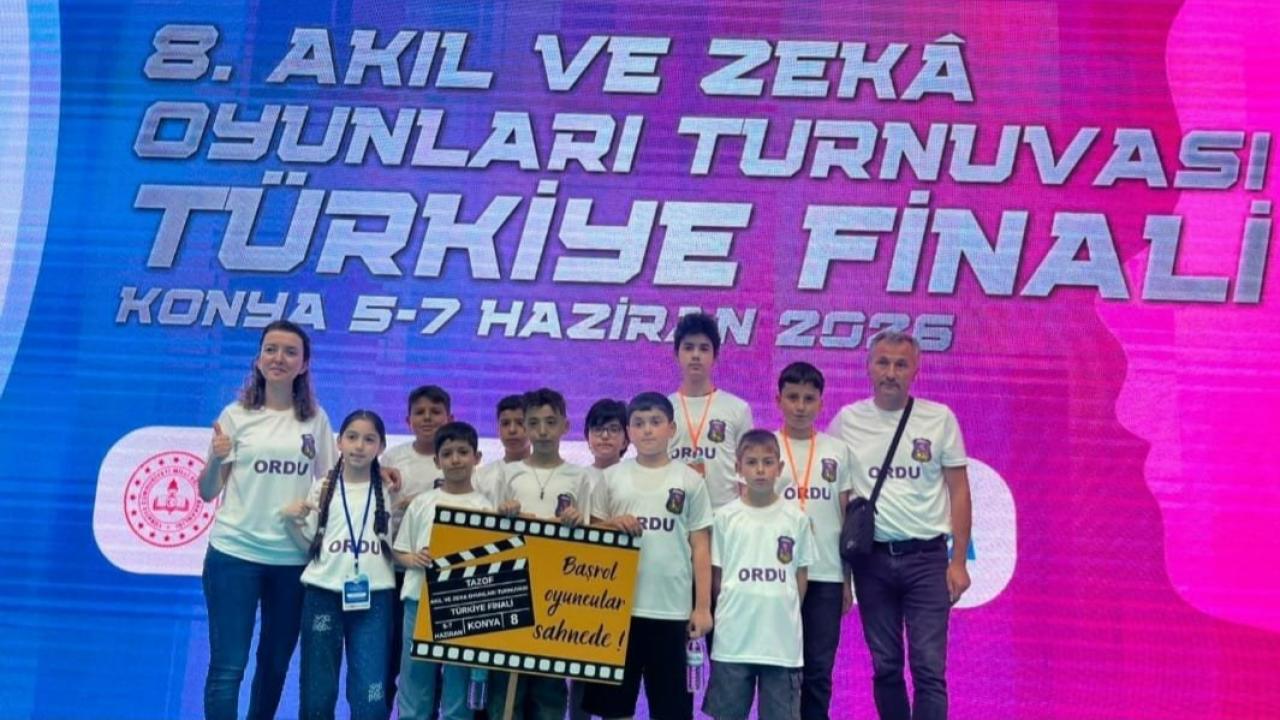 Ordulu Öğrenciler Türkiye'de Zirvede