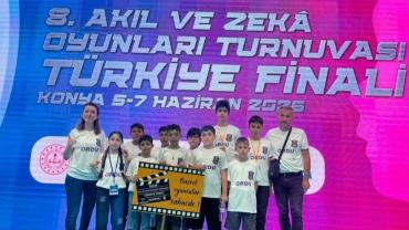 Ordulu Öğrenciler Türkiye'de Zirvede