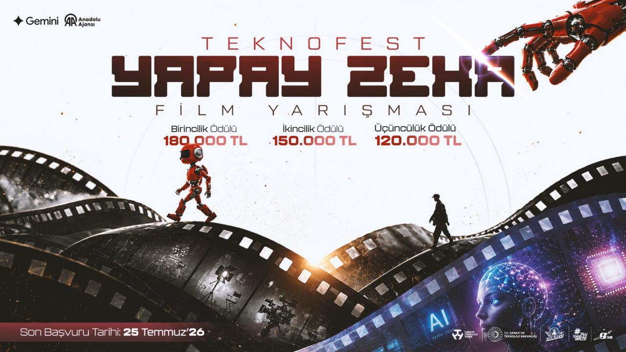 TEKNOFEST Yapay Zeka Film Yarışması Başladı