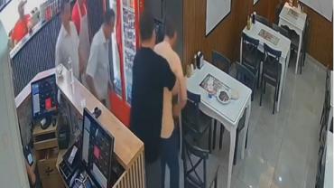 Ünye'de Heimlich Manevrası Kurtardı