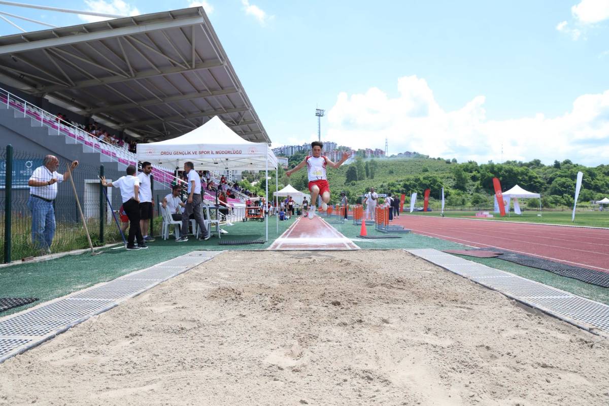 ANALİG Atletizm Müsabakalarında 200 Sporcu Ordu’da Yarıştı