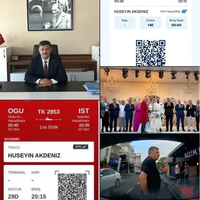 Hüseyin Akdeniz’in Avukatlarından 'Makam Aracı' İddialarına Yalanlama: Uçak Biletleri ve Görüntüler Mevcut